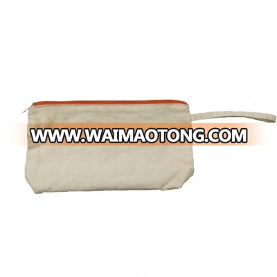 China Supplier Wholesale Travel Canvas Cosmetic Bag Makeup Toiletry Bag