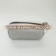 Customized Fashion Clear Canvas Zipper Cosmetic Bag